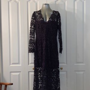 Nordstrom, Eggplant colored Maxie dress